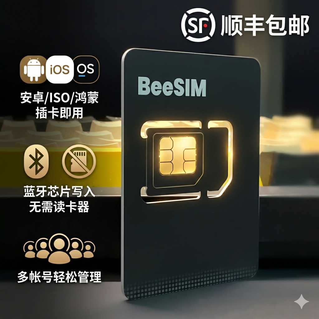 BEESIM内置蓝牙读写卡
