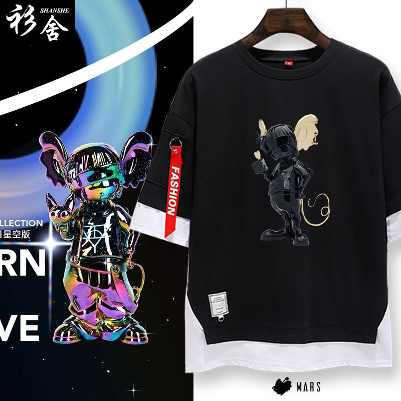 火星演唱会短袖T恤衫华晨宇同款图片