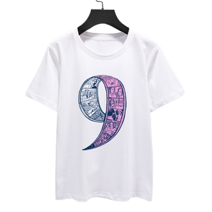 9号秘事电视剧悬疑惊悚英剧周边纯棉短袖T恤衫男女半袖夏季上衣服