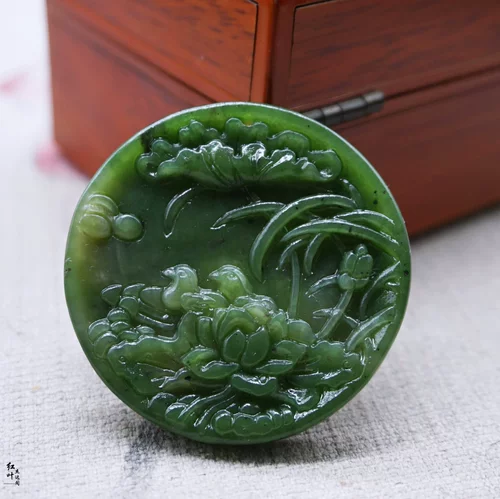 Яшма из нефрита, подвеска, ханьфу, аксессуар