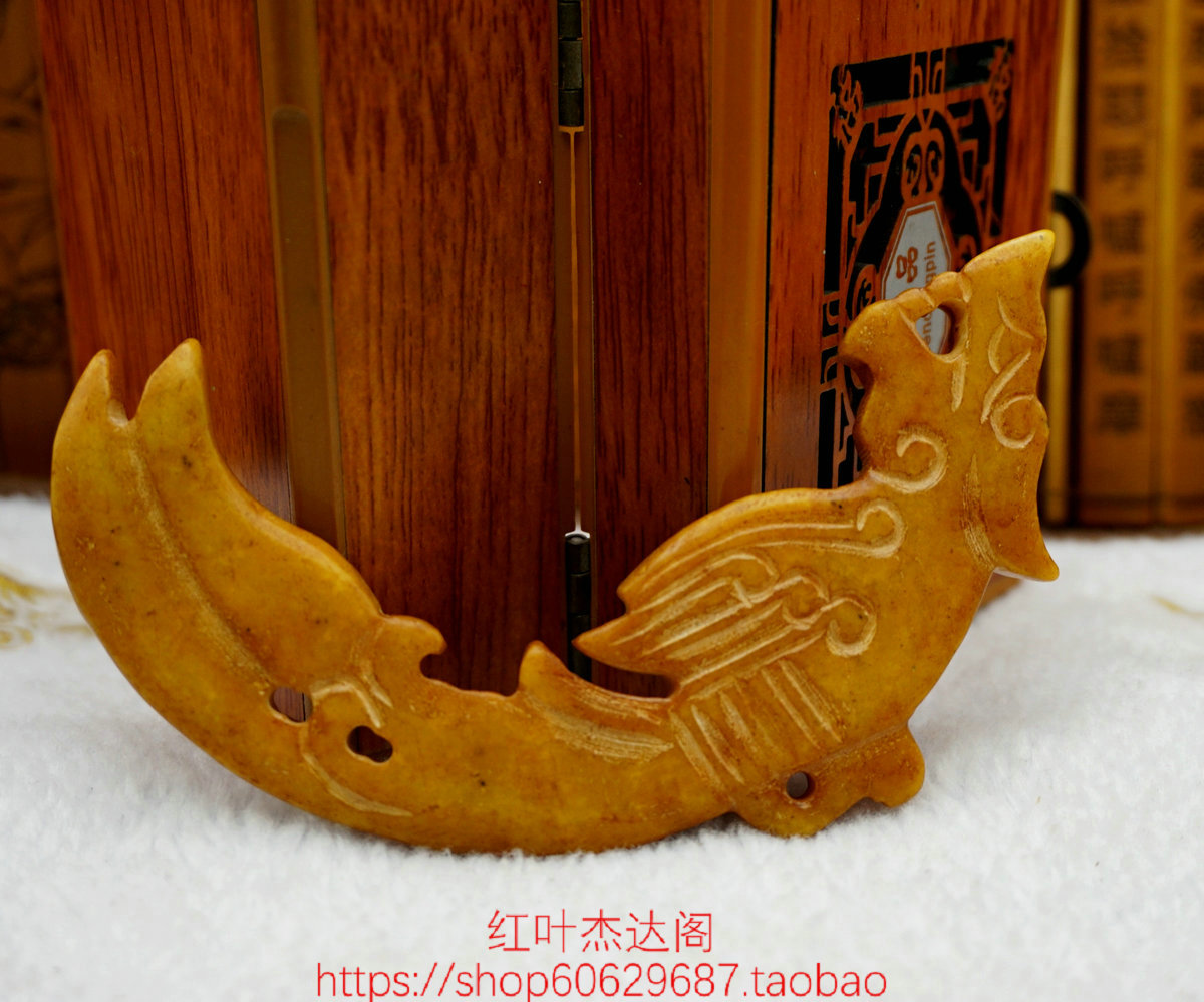 古玩玉雕玉器玉石老物件摆件挂件明清岫玉高古玉牌仿古老玉佩龙钩