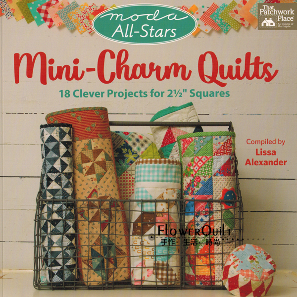 欧美进口手工书-Mini Charm Quilts  现货