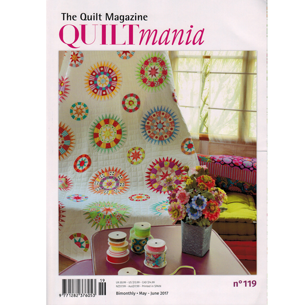 欧美进口拼布杂志/期刊---QUILTmania2017年5-6月  现货