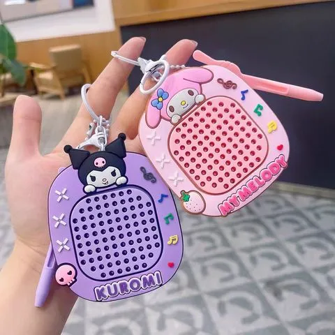 三丽鸥创意画板挂件磁吸钢珠解压磁性背包玩具画板迷宫卡通