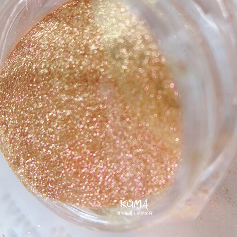KUMA独家定制 日式美甲细腻闪粉 多色混合粉橘黄粉 joujou风格