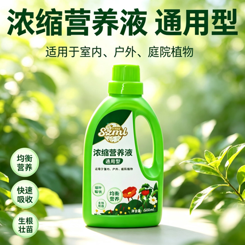 植物绿色蔬菜水培植物营养液四季通用盆栽花卉绿植通用富贵竹肥料