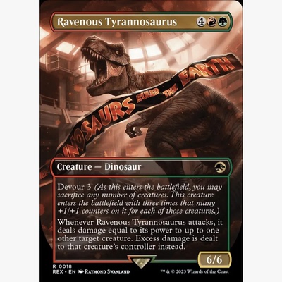 【按理说ANLISHUO】血口霸王龙 REX 18 EN 平