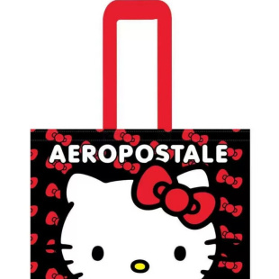 外贸订单@Aeropost 包邮 hello kit 编织购物袋 福利款 联名款 2个