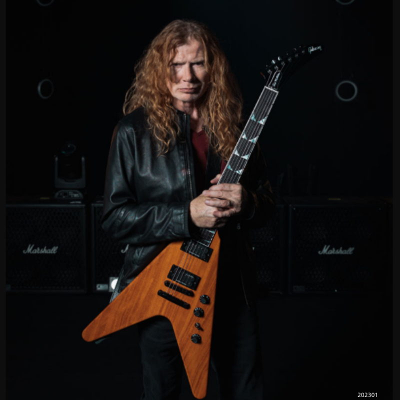 gibson 美国吉普森 dave mustaine flying v exp antique natural