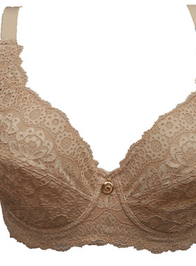 古今专柜全罩杯四排扣轻薄款丰满型大罩杯聚拢文胸0F158