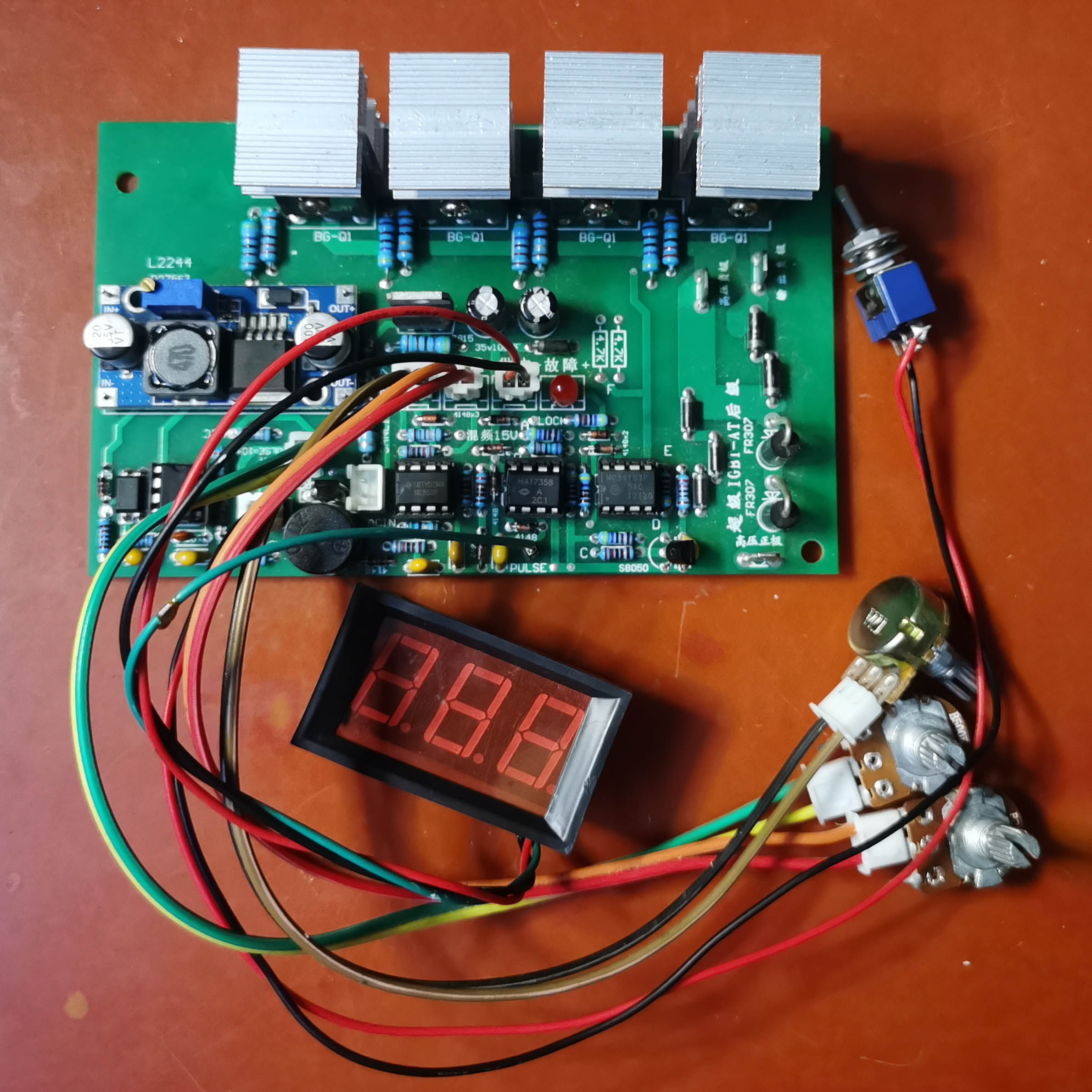 8代igbt驱动板后级igbt方波后级驱动板逆变后级发电机后级6500w