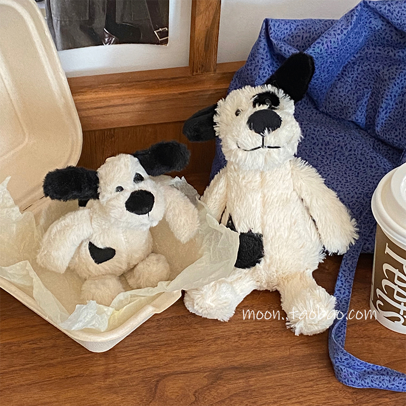 可爱海盗爱心斑点狗玩偶公仔女生玩具丑萌生日礼物挂件装饰钥匙扣