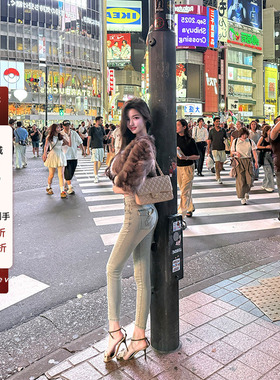 viola【涩谷超模裤】卖了3k+条的神版型提臀丰胯小脚牛仔裤