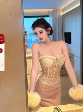 viola【芭蕾舞曲】 balletcore鱼骨3d塑身建模身材抹胸胸衣