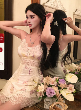 【现货】viola【梦回仲夏】valen*tin中古秀款Du家改良定制连衣裙