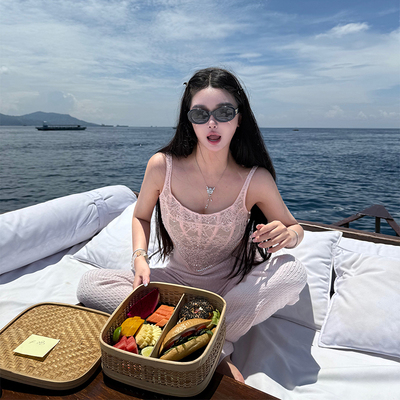 【现货】viola【钻石海】V*S醉美烫钻蕾丝v型鱼骨腰臀比显瘦胸衣