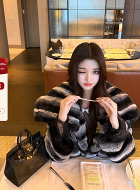 viola【婴儿肌龙猫】 区别市面版！改版三次獭兔皮草外套