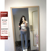 Sk1ms懒人裤 Q弹面料 95人棉巨舒适垂垂裤 viola 显瘦时尚 慵懒风