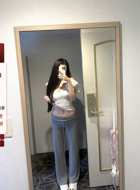 viola【Sk1ms懒人裤】Q弹面料 95人棉巨舒适垂垂裤显瘦时尚慵懒风