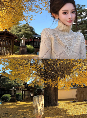 viola【冰晶雪花】e*s蕾丝之王私服1w定制对版yb蕾丝重工毛衣