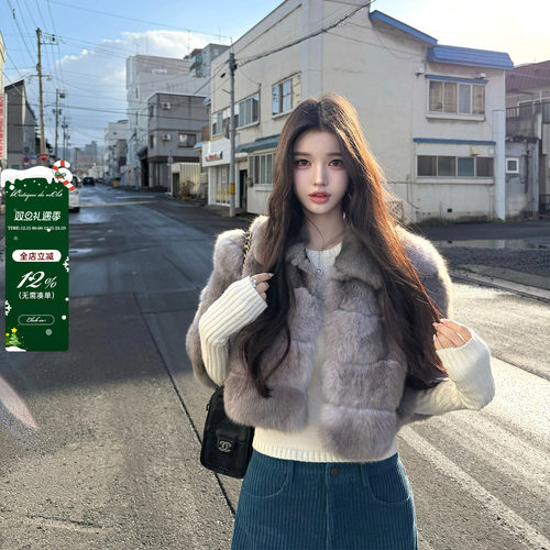 viola【本色贝贝狐】市场Zui浅色号巨软糯顺滑芬兰saga级幼狐