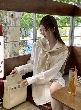 viola【Ralp*Laur*紫标线】现实版欲望都市 春秋薄款高级感衬衫女