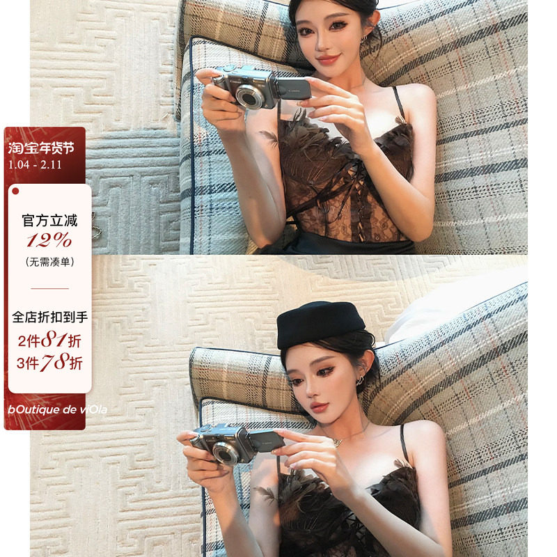 viola【天鹅湖】lape*l收藏中古全染色定制真羽毛鱼骨胸衣套装,女装/女士精品,时尚套装,淘宝优惠券,粉丝福利购,淘宝优惠卷