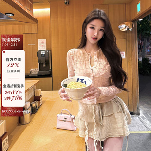 viola【千禧美学】john*gali中古antique可拆卸环保毛短裙