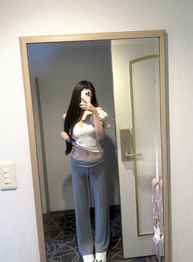 viola【Sk1ms懒人裤】Q弹面料 95人棉巨舒适垂垂裤显瘦时尚慵懒风