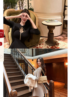 viola【双面缪斯】cur*e烧与纯欲正反两穿绑带连衣裙小心机时尚