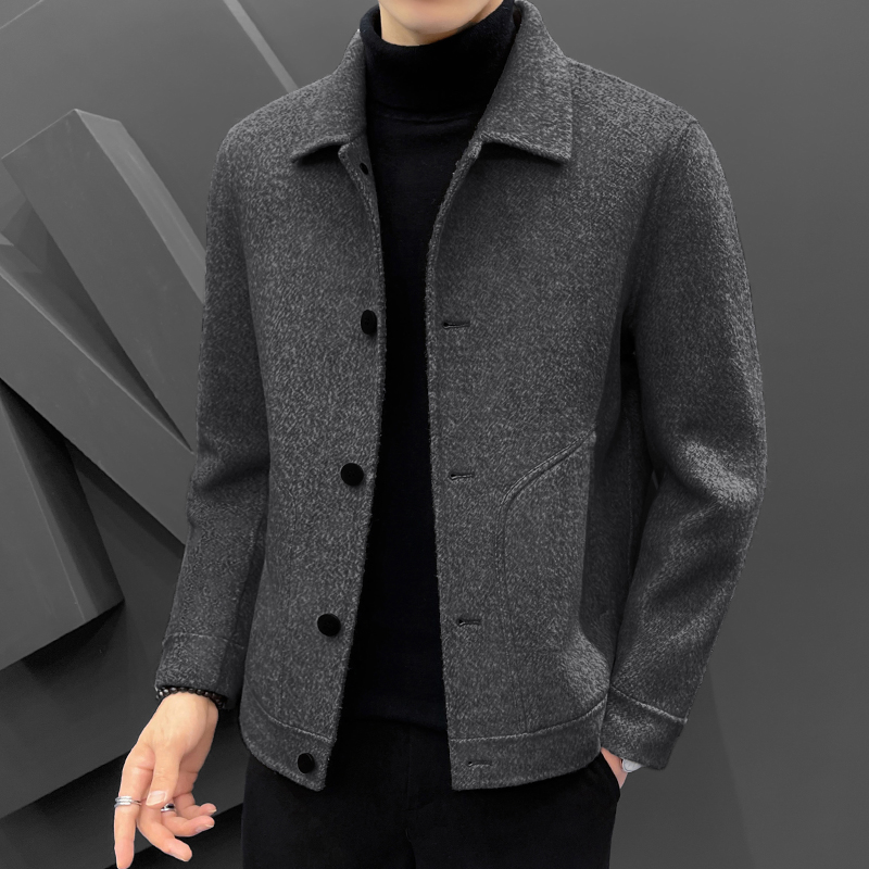 双面呢羊绒大衣新款秋冬季外套