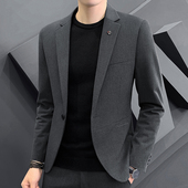 男士 外套正装 韩版 潮流痞帅春秋季 休闲小西装 西服套装 修身 薄款 上衣