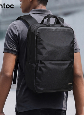 tomtoc 双肩包男士通勤包上班电脑包休闲商务多功能双肩背包T71