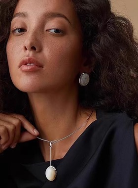 高级感小众设计锁骨链925纯银