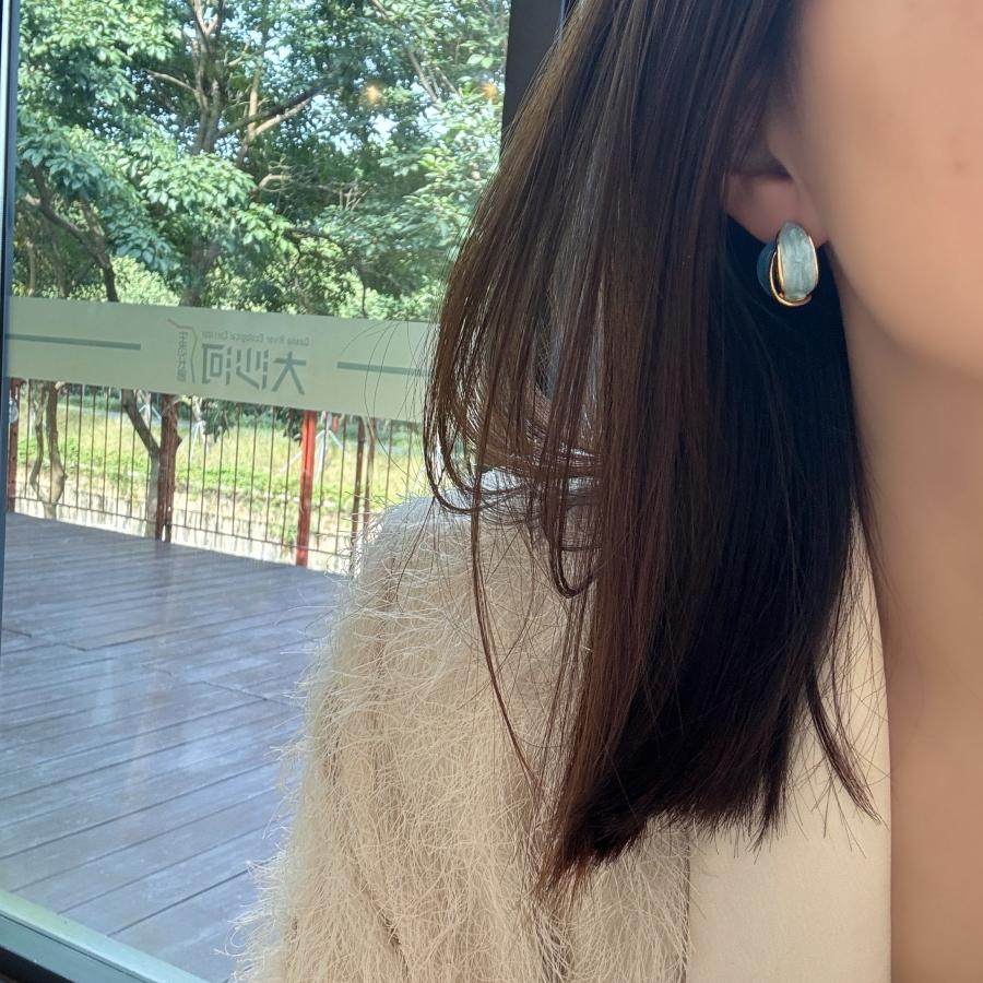 ITSMINE法式小众设计感耳环