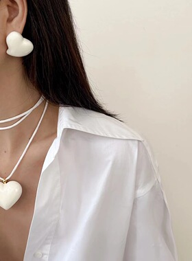 千禧创意梦幻简约项链水晶琉璃