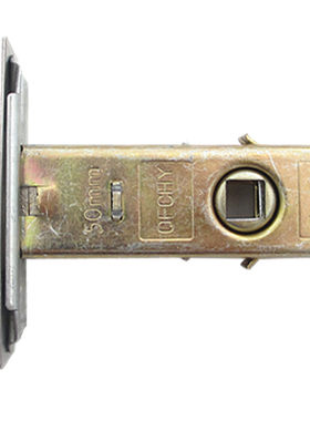 房门锁舌50mm单舌锁防插消声