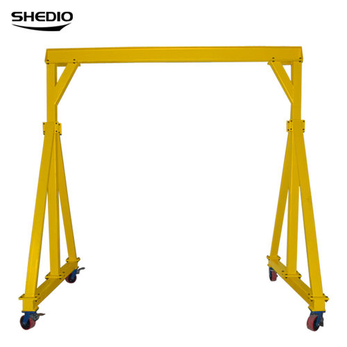 定做小型手推工具移动龙门吊