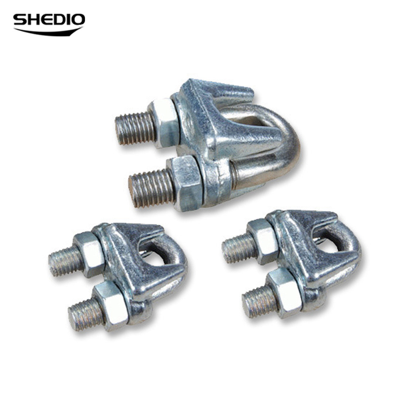 晟雕厂家直销钢丝绳镀锌夹头