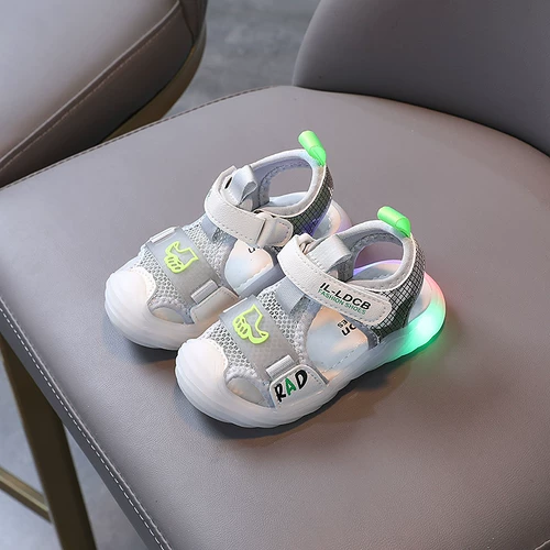 Детские сандалии для мальчиков, туфли, детская летняя пляжная обувь, 1-5 лет, 2022