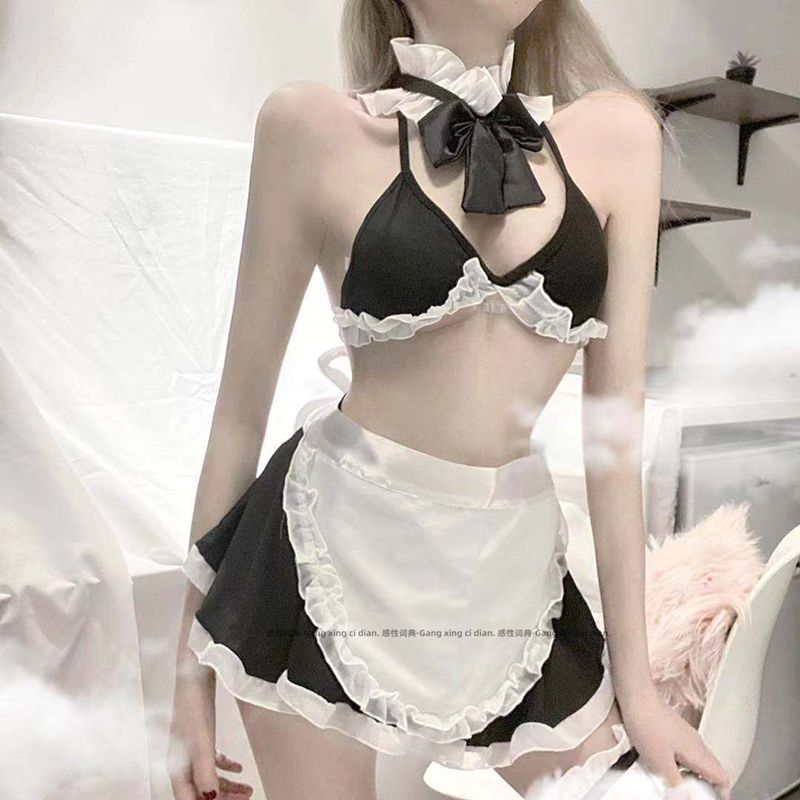 私房性感围裙兔女郎女仆制服睡裙