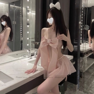 私房内衣女纯欲性感尺度大小胸平胸友好可爱qqny约会诱惑显瘦睡裙