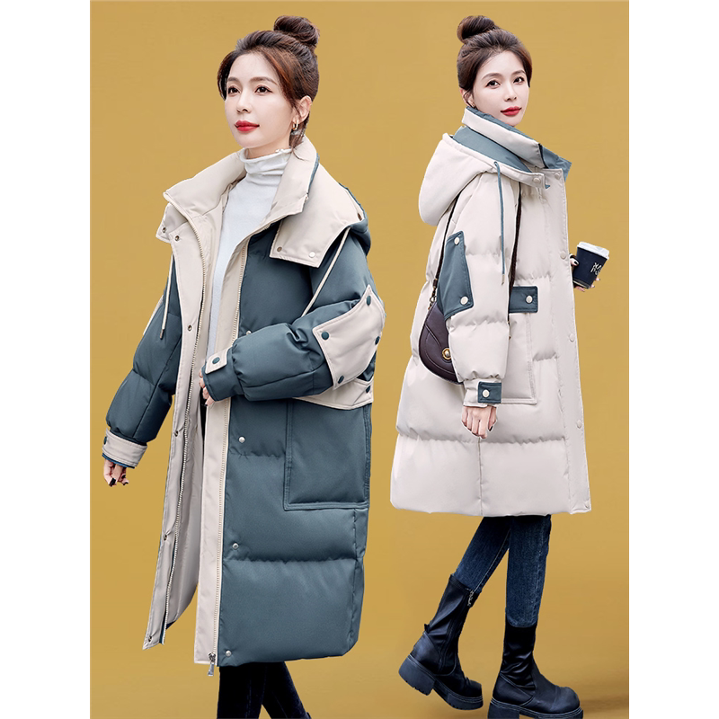 羽绒服外套女冬季2026年新款欧货