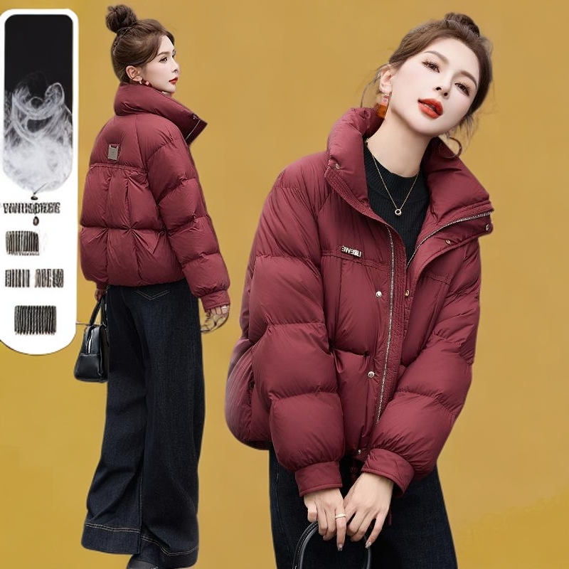 新款宽松大码小个子保暖高端外套