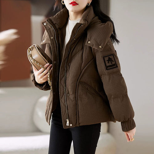 短款羽绒服女冬季2026新款小个子