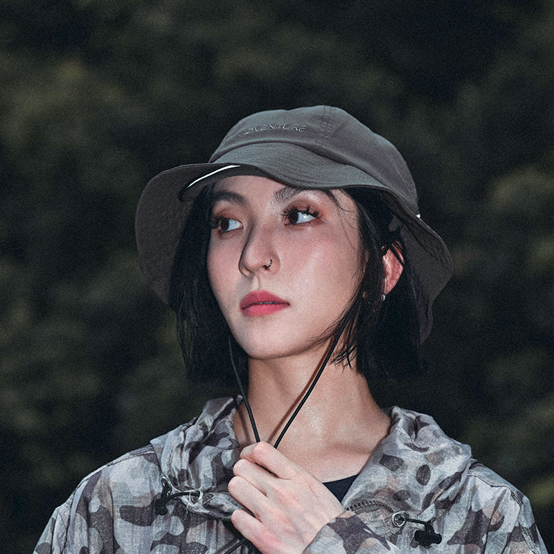 户外渔夫帽尼龙休闲盆帽