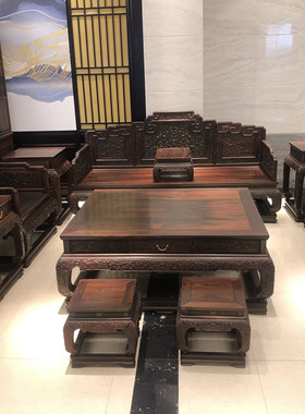 天香倾城交趾黄檀老挝红木家具