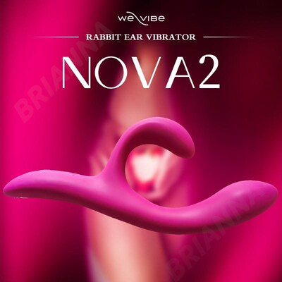 We vibe Nova 2 APP control Rabbit vibrator soft Bendable sil