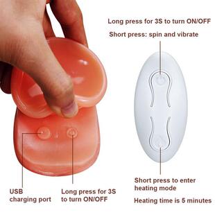Sex Electric Women Remote Rotating Vibrator Dildo Clitoris