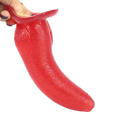 FAAK 20*4.5cm Soft Big Penis Dildo Vagina Anal Plug Male Pro